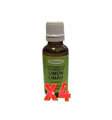 Pack de 4 unidades Limon Aceite Esencial Eco 30 Ml Integralia