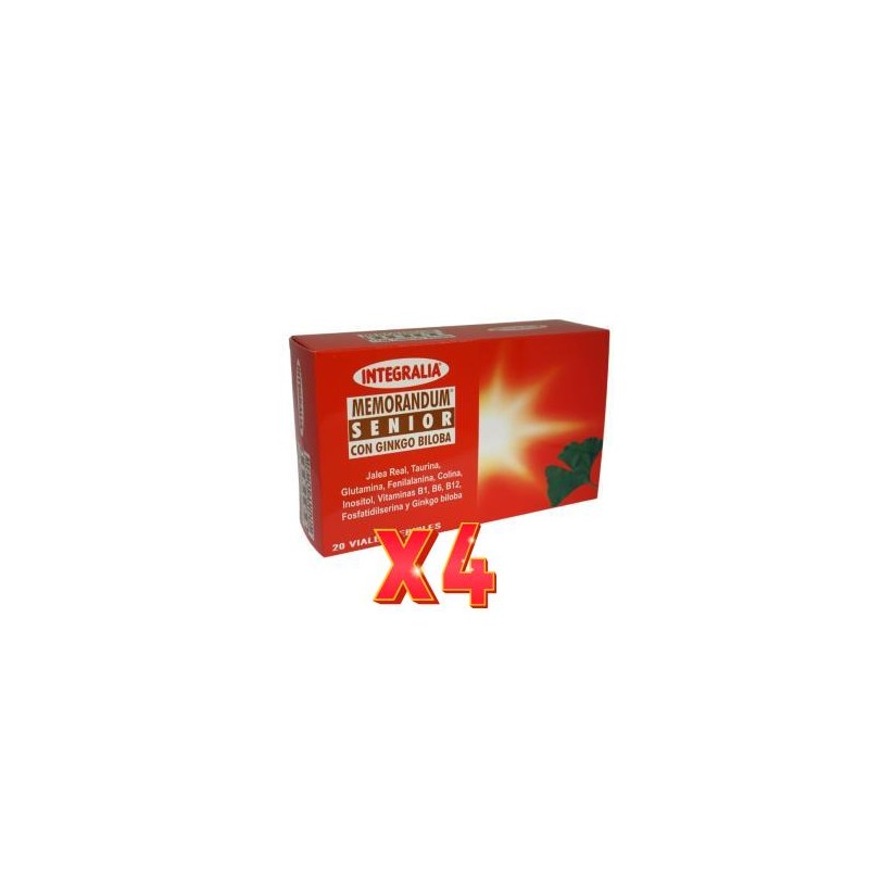Pack de 4 unidades Memorandum Senior 20Amp. Integralia Pack de 4 unidades Memorandum Senior 20Amp. Integralia