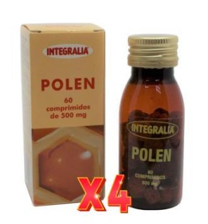 Pack de 4 unidades Polen 60Comp Integralia
