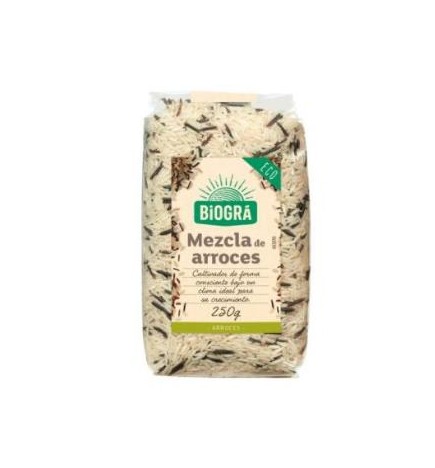 Mezcla De Arroces Salvajes 250 Gramos Bio Biogra