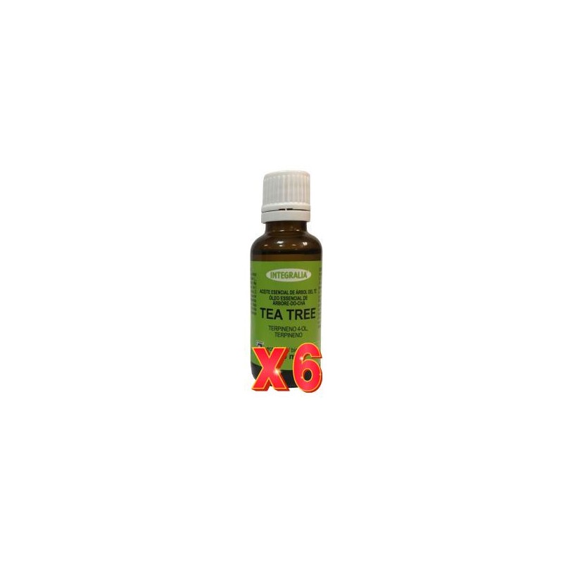 Pack 6 unidades Arbol Del Te Aceite Esencial Eco 30 Ml Integralia