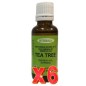Pack 6 unidades Arbol Del Te Aceite Esencial Eco 30 Ml Integralia
