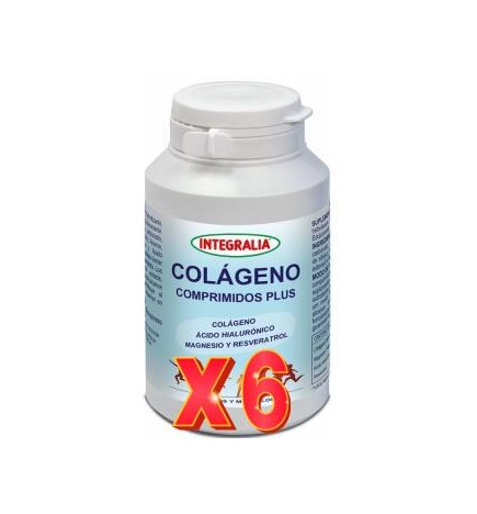 Pack 6 unidades Colageno Comprimidos Plus 120Comp. Integralia
