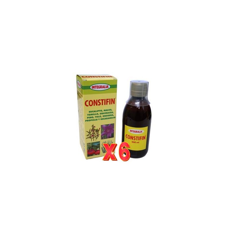 Pack 6 unidades Constifin S/A Jarabe 250  Ml Integralia