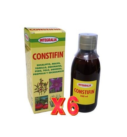 Pack 6 unidades Constifin S/A Jarabe 250  Ml Integralia