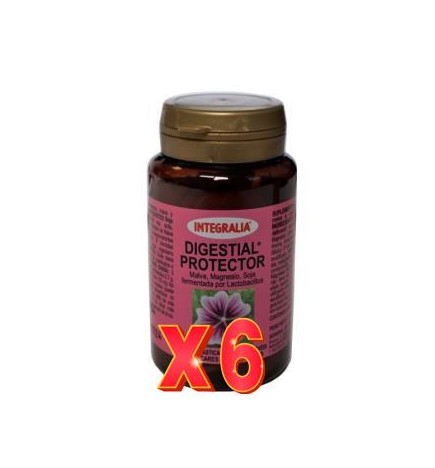 Pack 6 unidades Digestial Protector 50 Comprimidos Masticables Integralia