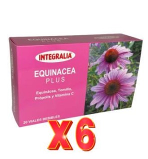 Pack 6 unidades Echinacea Plus 20Viales Integralia