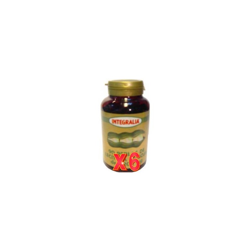 Pack 6 unidades Lecitina De Soja 1200Mg. 90 Perlas Integralia