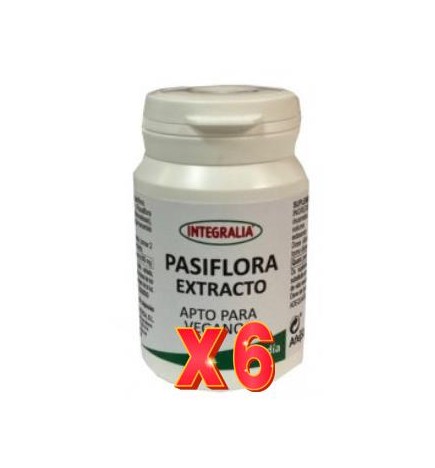 Pack 6 unidades Pasiflora Extracto 60Capsulas Vegetales Integralia