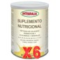 Pack 6 unidades Suplemento Nutricional Vainilla 300Gr. Integralia