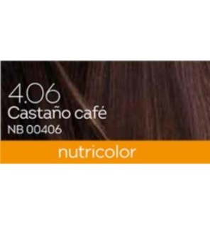 Tinte 4.06 Castaño Cafe 140 Ml  Biokap