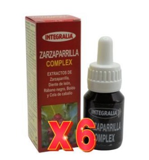 Pack 6 unidades Zarzaparrilla Complex Extracto 50 Ml Integralia