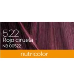 Tinte 5.22 Rojo Ciruela 140 Ml.Biokap