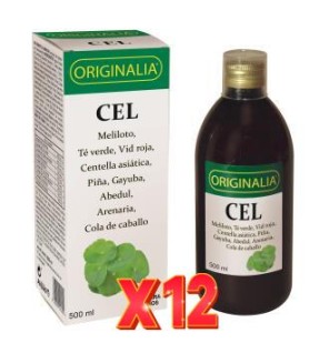 Pack 12 unidades Cel Originalia Jarabe 500 Ml Integralia