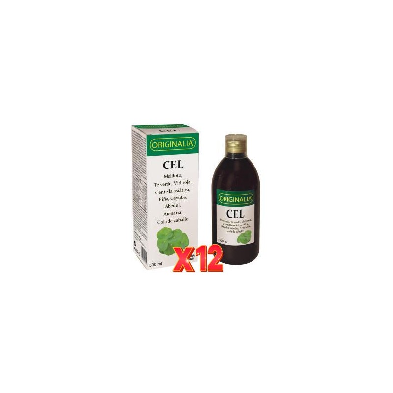 Pack 12 unidades Cel Originalia Jarabe 500 Ml Integralia