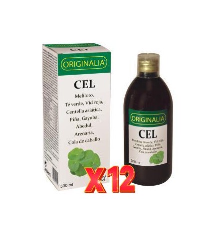 Pack 12 unidades Cel Originalia Jarabe 500 Ml Integralia