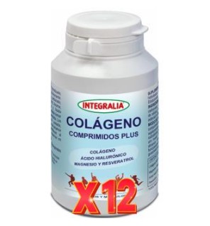 Pack 12 unidades Colageno Comprimidos Plus 120Comp. Integralia