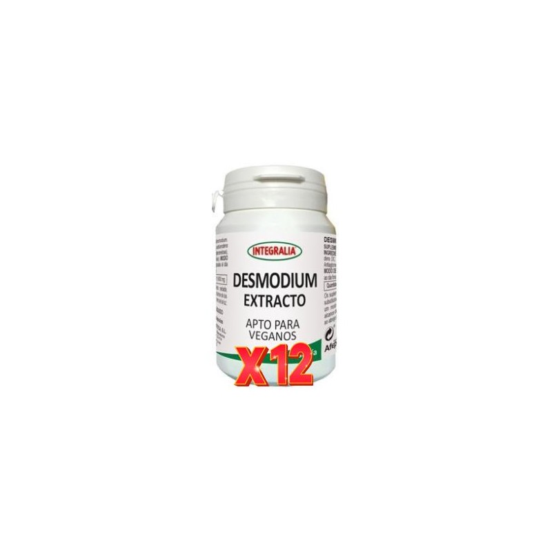 Pack 12 unidades Desmodium Extracto 60Capsulas Vegetales Integralia Pack 12 unidades Desmodium Extracto 60Capsulas Vegetales Integralia