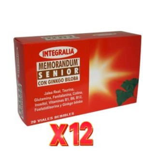 Pack 12 unidades Memorandum Senior 20Amp. Integralia