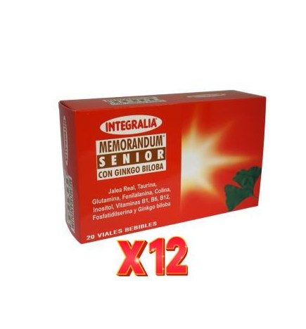 Pack 12 unidades Memorandum Senior 20Amp. Integralia