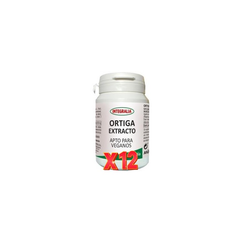 Pack 12 unidades Ortiga Extracto 60Capsulas Vegetales Integralia Pack 12 unidades Ortiga Extracto 60Capsulas Vegetales Integralia