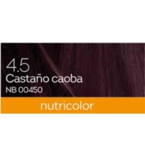 Tinte 4.5 Castaño Caoba 140 Ml.Biokap