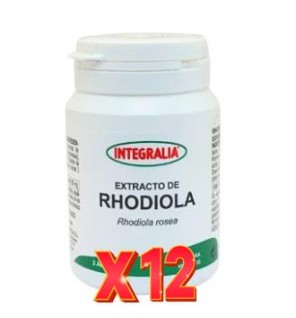 Pack 12 unidades Rhodiola Extracto 60 Capsulas Integralia