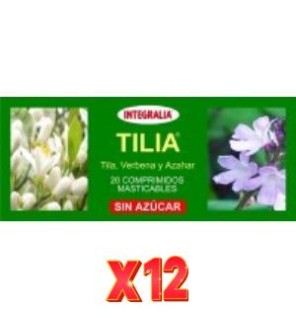 Pack 12 unidades Tilia 20 Comp. Mastc. Integralia