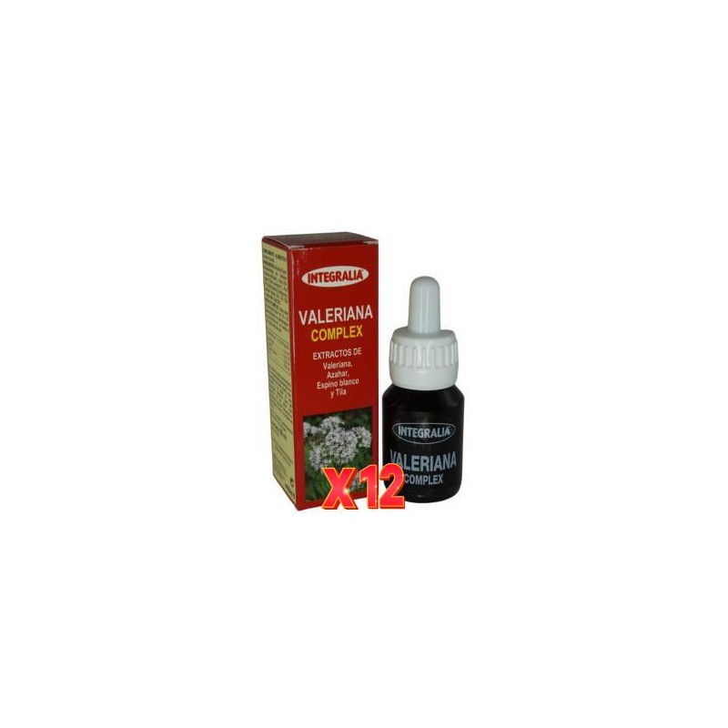 Pack 12 unidades Valeriana Complex Extracto 50 Ml Integralia Pack 12 unidades Valeriana Complex Extracto 50 Ml Integralia
