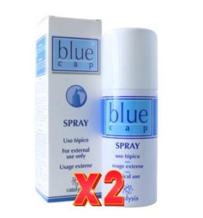 Pack de 2 unidades Blue-Cap Locion Spray 100 Ml Catalysis