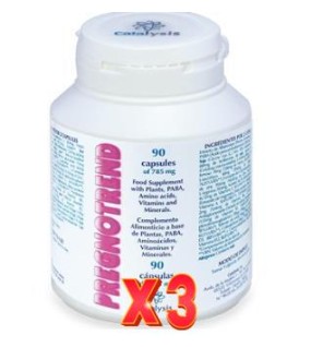 Pack de 3 unidades Pregnotrend 90Cap. Catalysis