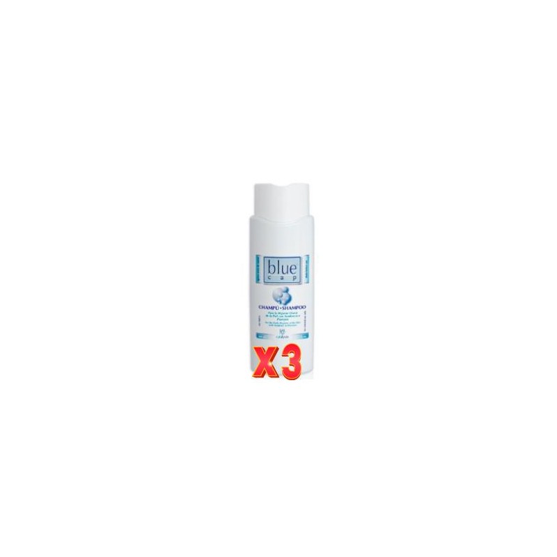 Pack de 3 unidades Blue-Cap Champu 400 Ml Catalysis