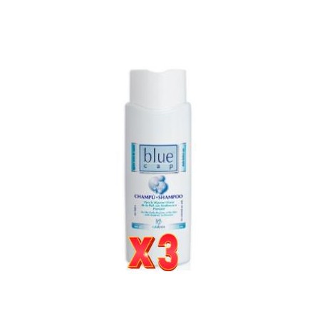 Pack de 3 unidades Blue-Cap Champu 400 Ml Catalysis