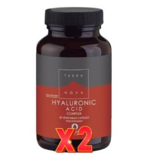 Pack de 2 unidades Ácido Hialurónico Comprimidoslex 50 Capsulas vegetales De Terranova