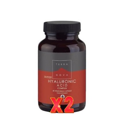 Pack de 2 unidades Ácido Hialurónico Comprimidoslex 50 Capsulas vegetales De Terranova