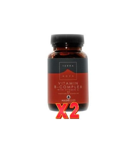 Pack de 2 unidades B-Comprimidoslex Con Vitamina C 50 Capsulas vegetales De Terranova