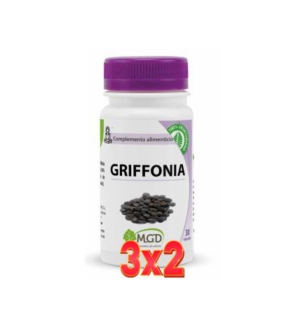 Pack de 3x2 unidades Griffonia 30 Vcáp De Mgd