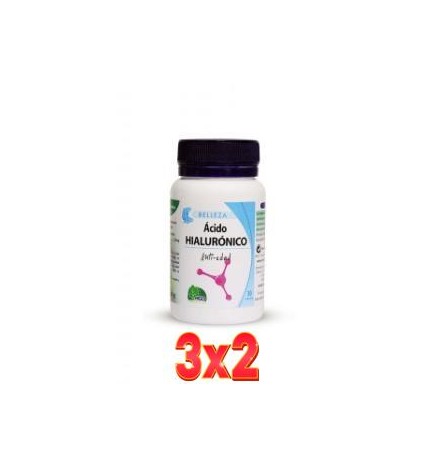 Pack de 3x2 unidades Ácido Hialurónico 120 Mg 30 Capsulas vegetales De Mgd