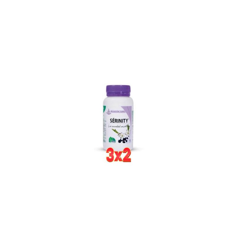 Pack de 3x2 unidades Sérinity 80 Capsulas vegetales De Mgd Pack de 3x2 unidades Sérinity 80 Capsulas vegetales De Mgd