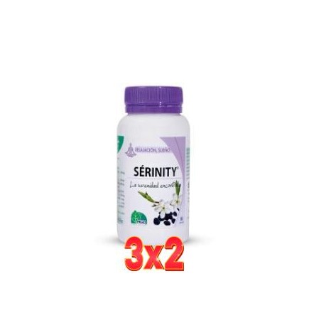 Pack de 3x2 unidades Sérinity 80 Capsulas vegetales De Mgd
