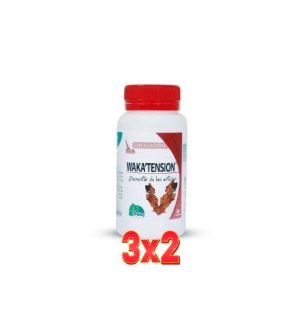 Pack de 3x2 unidades Wakame Clorela 60 Capsulas vegetales De Mgd