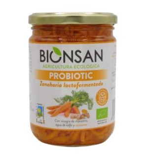Zanahoria Lactofermentada Curcuma 420 Gramos Eco Bionsan