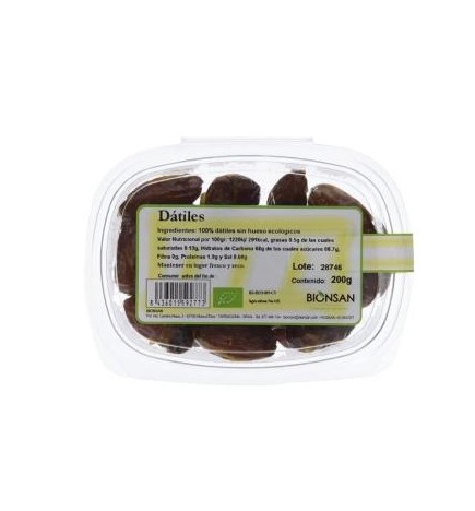 Datiles Sin Hueso 200 Gramos Eco Bionsan