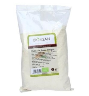 Harina De Avena Integral 500 Gramos Eco Bionsan