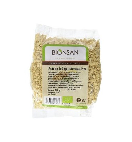 Proteina De Soja Texturizada Fina 200 Gramos Eco Bionsan