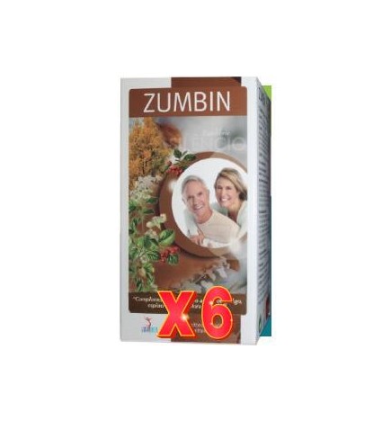 Pack de 6 unidades Zumbin 100 capsulas De Lusodiete
