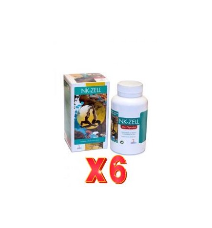 Pack de 6 unidades Nk-Zell 100 Capsulas vegetales De Lusodiete