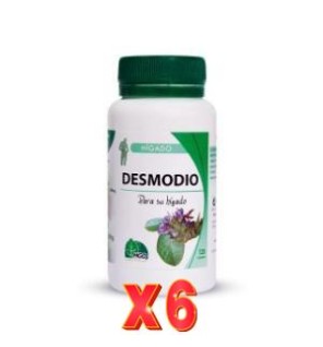 Pack de 6 unidades Desmodio 120 Capsulas vegetales De Mgd