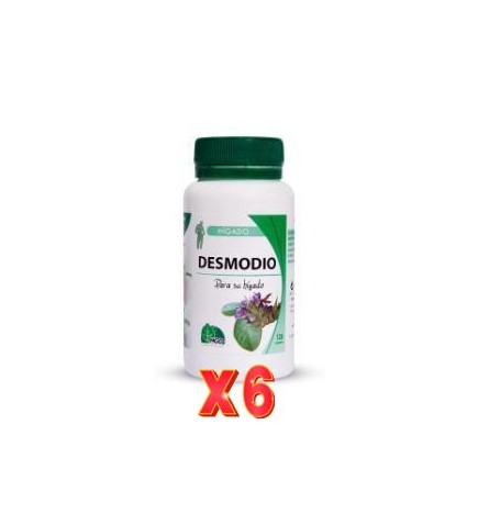 Pack de 6 unidades Desmodio 120 Capsulas vegetales De Mgd