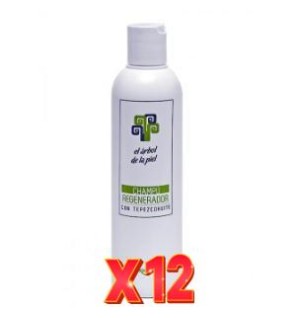 Pack 12 uds Champú Regenerador Con Tepezcohuite 250 Ml De Nutrinat